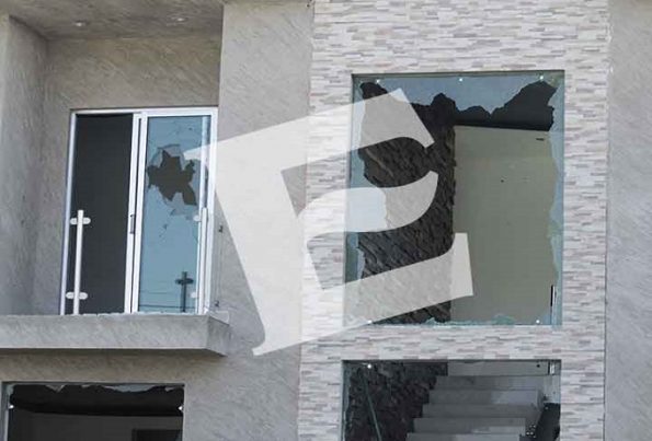 Las casas de ‘El Vieja’ fueron vandalizadas tras quedar pendiente el pago de ‘Escudos’ humanos. Foto: Eduardo Jiménez