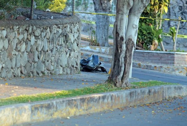 El 27 de octubre abandonaron una cabeza humana en Temixco, Morelos. Foto: Margarito Pérez