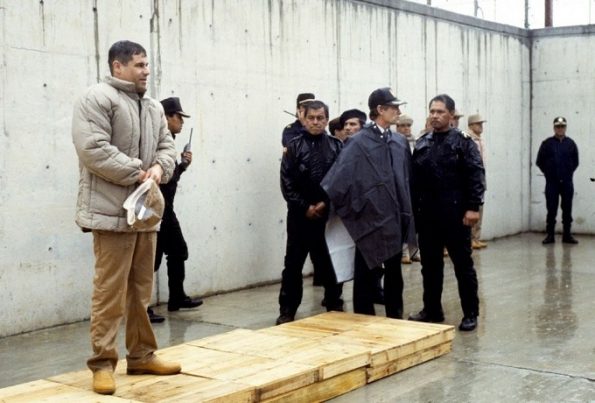 El Chapo cuando fue detenido la primera vez.
