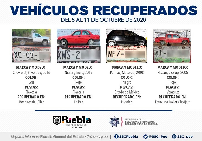VEHÍCULOS RECUPERADOS