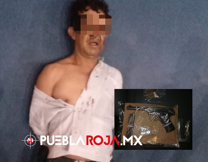 detenido sujeto violento