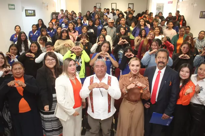 Amozoc conmemora el Día Internacional de la Eliminación de la Violencia contra la Mujer; el Presidente Severiano de la Rosa encabeza diversas actividades en favor de las mujeres