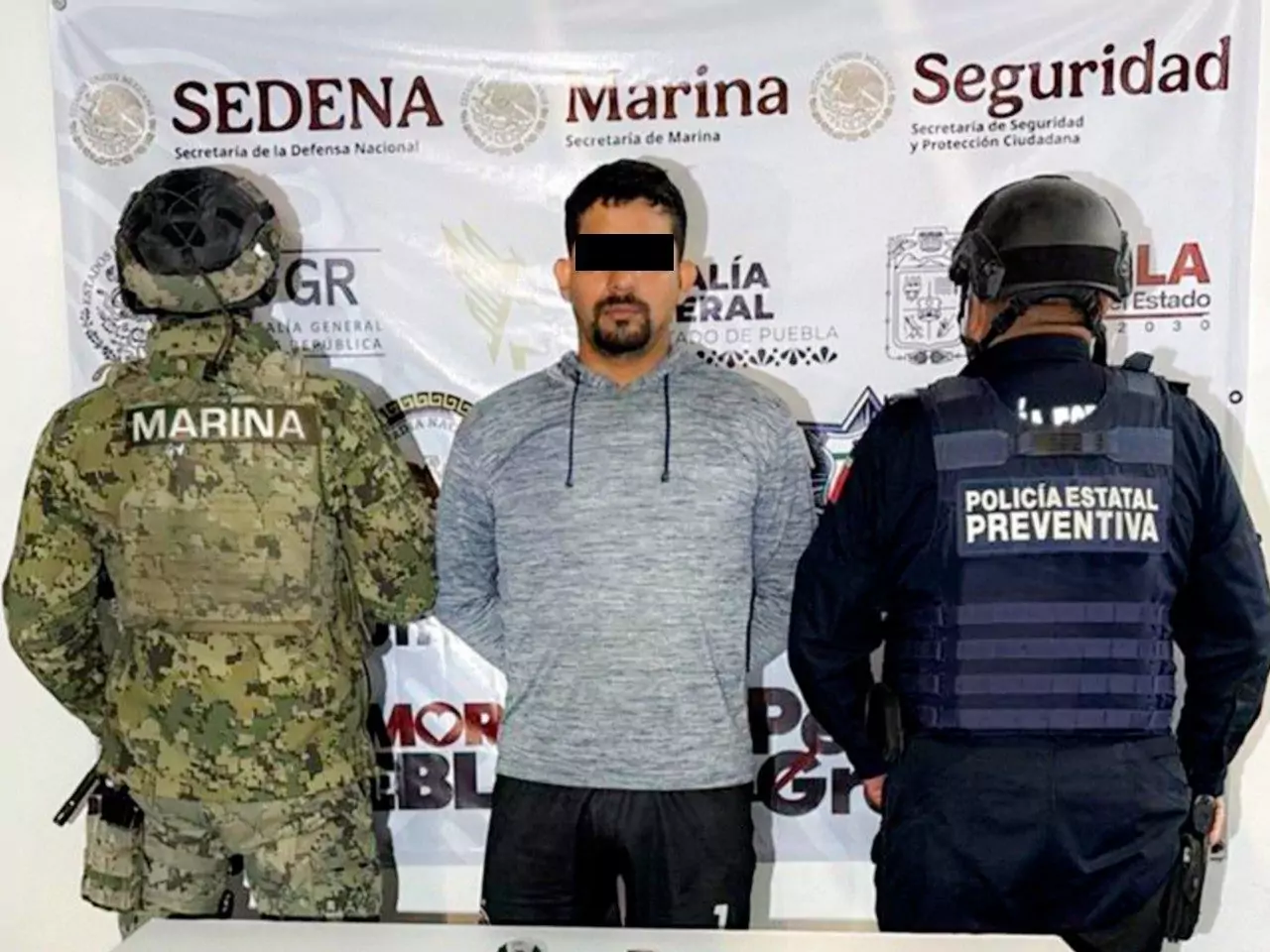 Tras persecución, detienen a Juan José N., en Izúcar de Matamoros por portación ilegal de arma de fuego