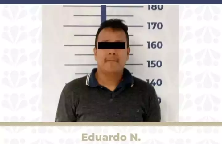 Aprehende FGE a Eduardo N., por violación a una niña de 11 años en Pahuatlán