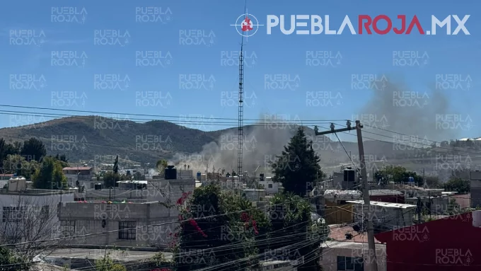 Se incendia vivienda en colonia Plan de Ayala; vecinos entran en pánico