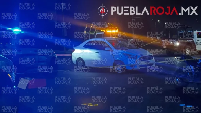 Adolescente muere en choque de moto contra auto en Amozoc