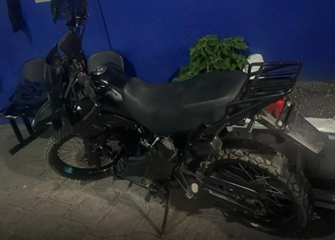 motocicleta robada