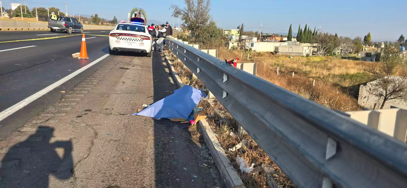 Muere menor de edad atropellado en la autopista México – Puebla durante peregrinación a la Basílica de Guadalupe