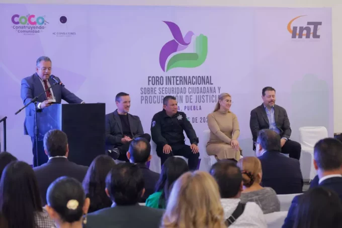 Policía Estatal participa en Foro Internacional sobre seguridad y procuración de justicia
