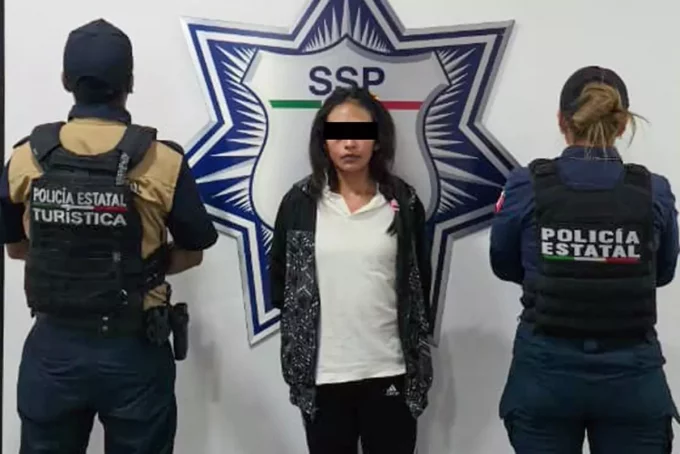 Detienen a Pilar N., por robar tres relojes en un establecimiento en el Centro Histórico