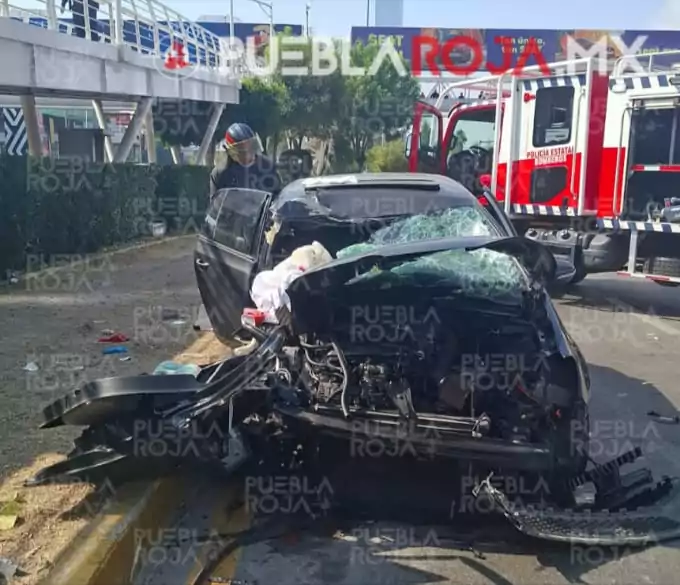 Muere segunda víctima de la carambola en Vía San Ángel; era la propietaria del Golf responsable del siniestro