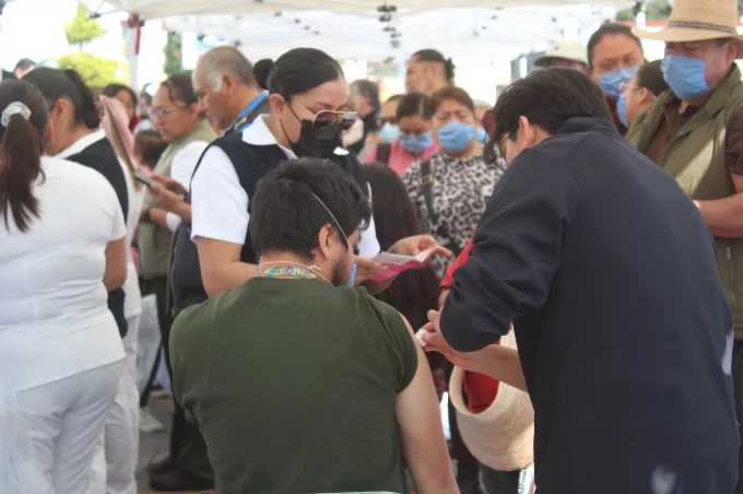 Amozoc realiza Macro Jornada de Vacunación y Activación Física Naranja