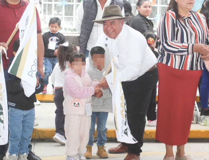 Jardín de Niños Xochicalco en Amozoc tendrá nueva Plaza Cívica