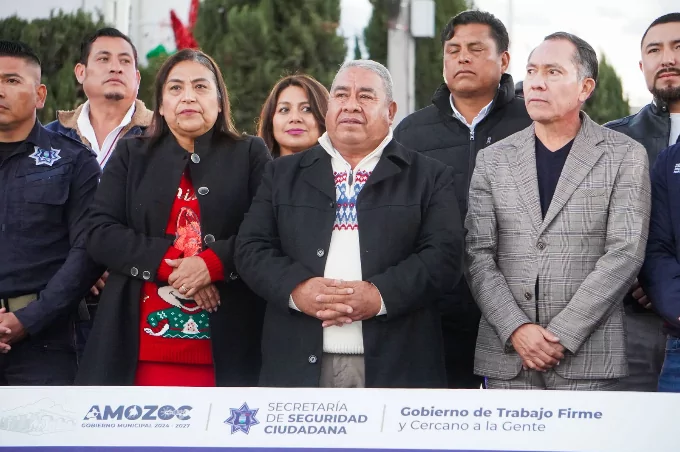 Amozoc refuerza la seguridad: se incorporan 14 nuevas patrullas al parque vehicular para el servicio de los ciudadanos