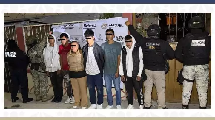 FGE detiene a una banda de narcomenudistas en Amozoc