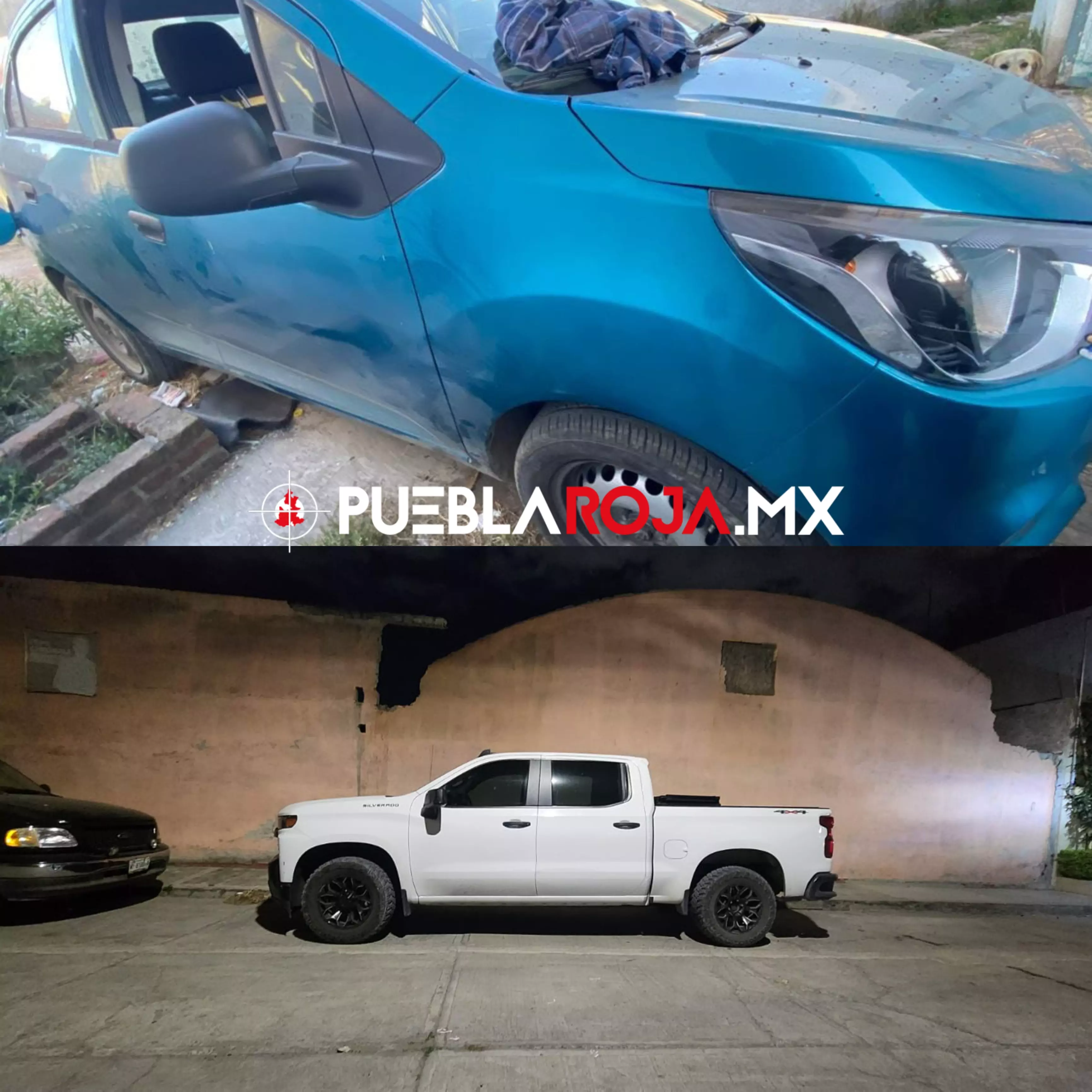 Recupera SSCyPC de Cuautlancingo dos vehículos robados con violencia en la Romero Vargas