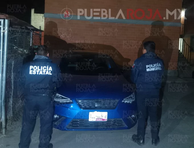 Recupera Secretaría de Seguridad Ciudadana de Amozoc vehículo con reporte de robo con violencia