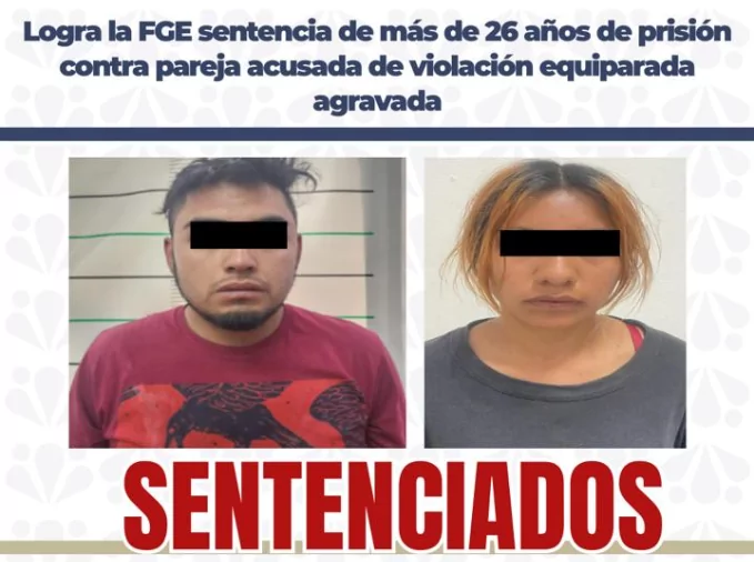 Condenan a más de 26 años de cárcel a madre y padrastro por abuso sexual contra una menor