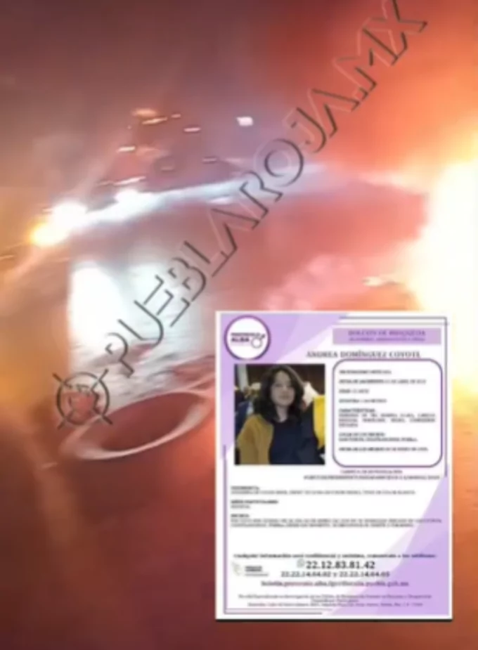 Bloqueo en la México-Puebla por adolescente desaparecida; Fiscalía confirma que fue hallada sana