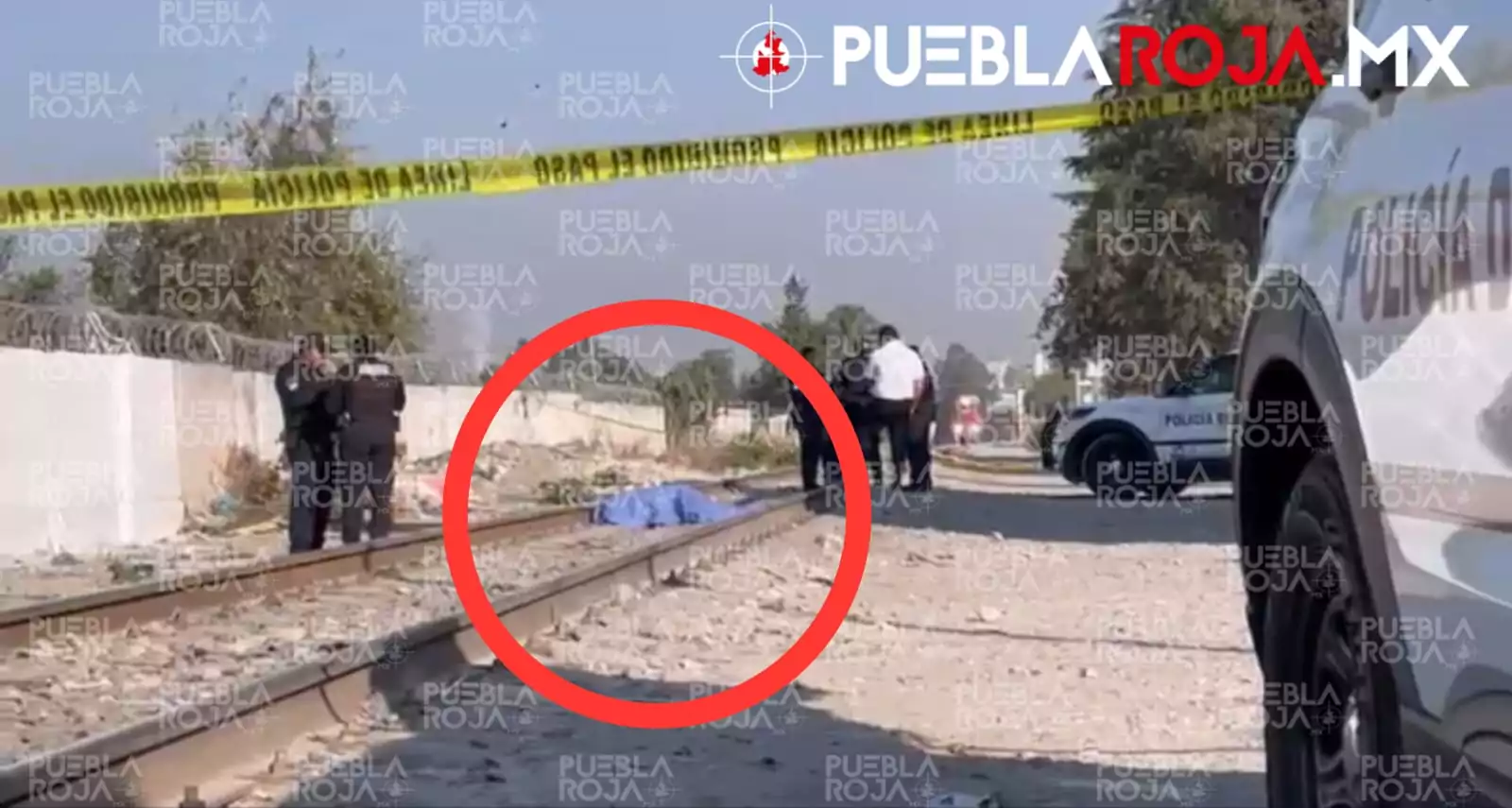 Tragedia en Xochimehuacan: joven muere arrollado por el tren