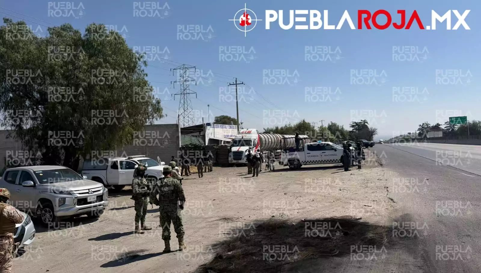 Cateo federal en Acatzingo por presunto huachicol en recicladora
