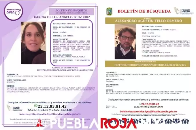 Karina y Alexandro fueron asesinados en Tlaxcala: FGE