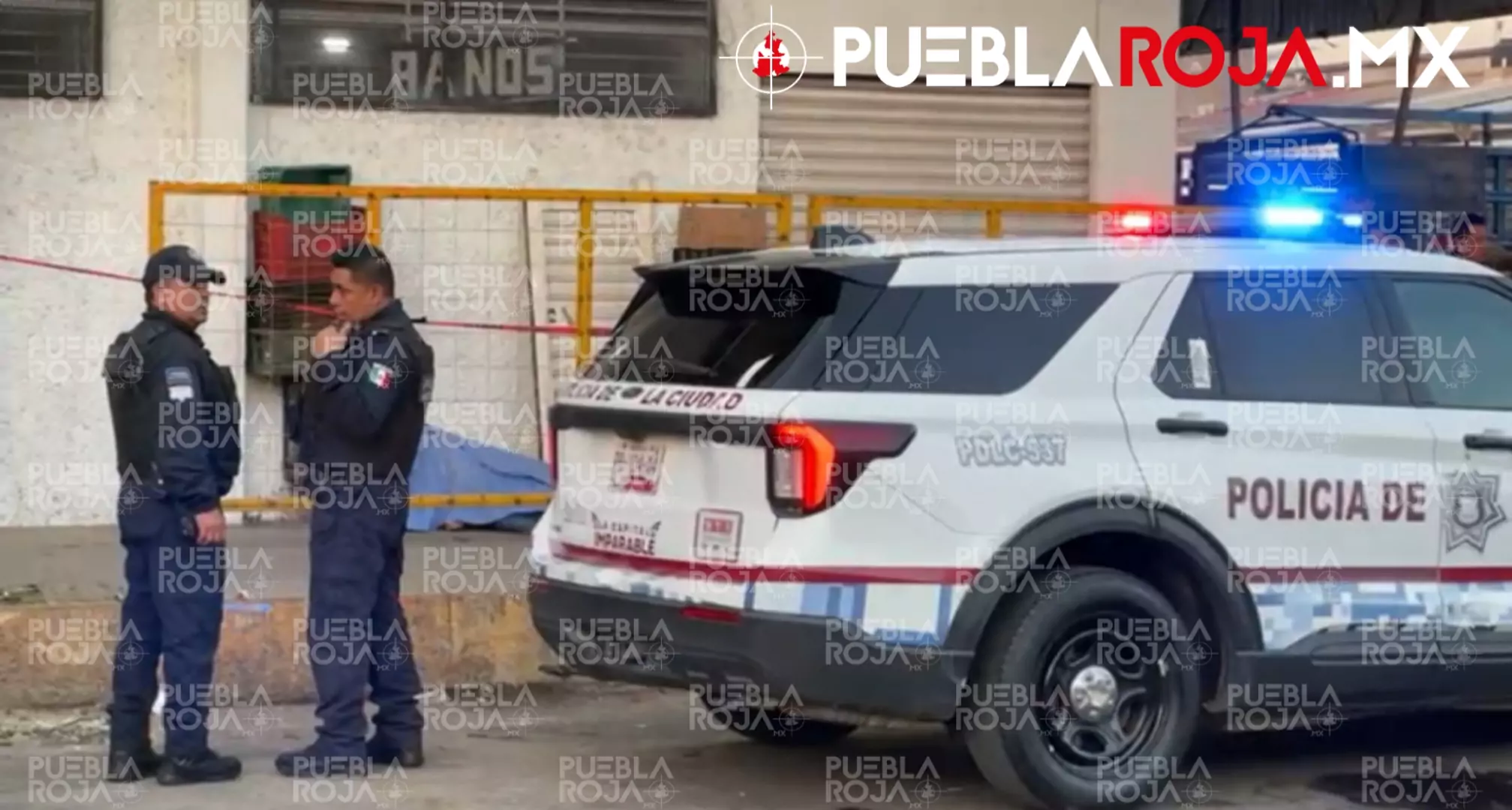 Muere hombre en la Central de Abastos de Puebla