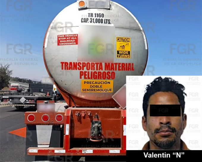 Vinculan a proceso a hombre detenido con 62 mil litros de hidrocarburo en Puebla