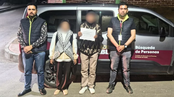 Comisiones de Búsqueda de Puebla y Tamaulipas localizan y reintegran a víctima