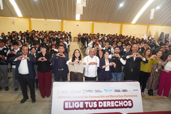 En Amozoc se realizan Jornadas de Capacitaciones Juveniles por parte de la Comisión de Derechos Humanos
