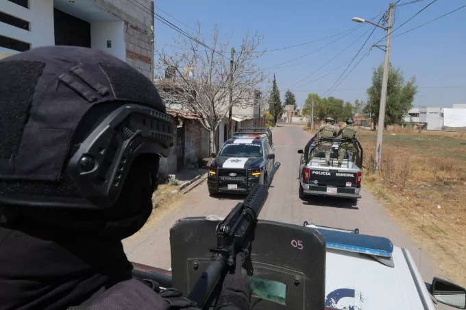 Con despliegue aéreo-terrestre se refuerza seguridad en San Martín Texmelucan