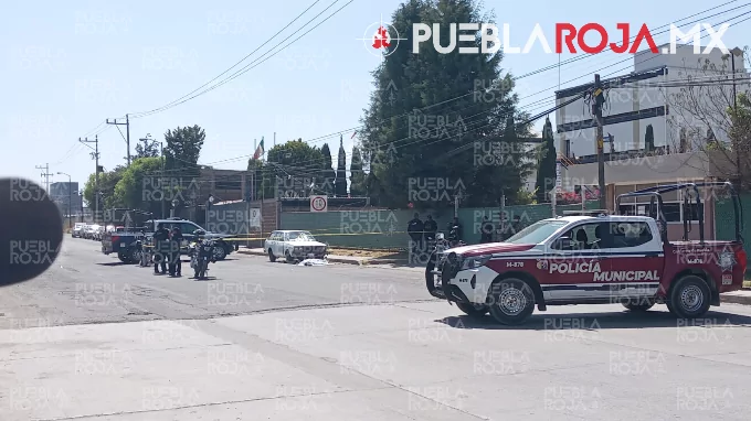 Matan a hombre en Texmelucan; hallan arma con silenciador