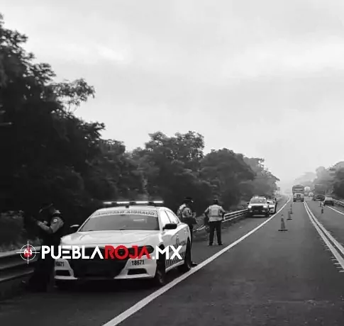 Asesinan a conductor tras intento de asalto en la autopista México–Tuxpan