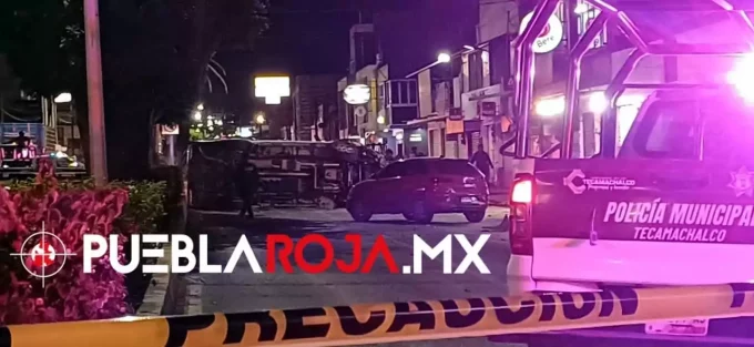 Balacera en Tecamachalco deja una persona muerta y cuatro heridas