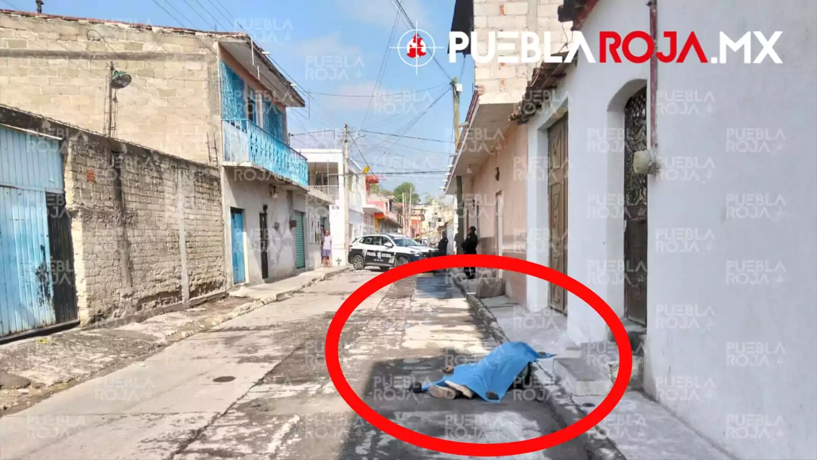 Ejecutan a “El Chino” en pleno centro de Chietla; lo acribillan en la calle