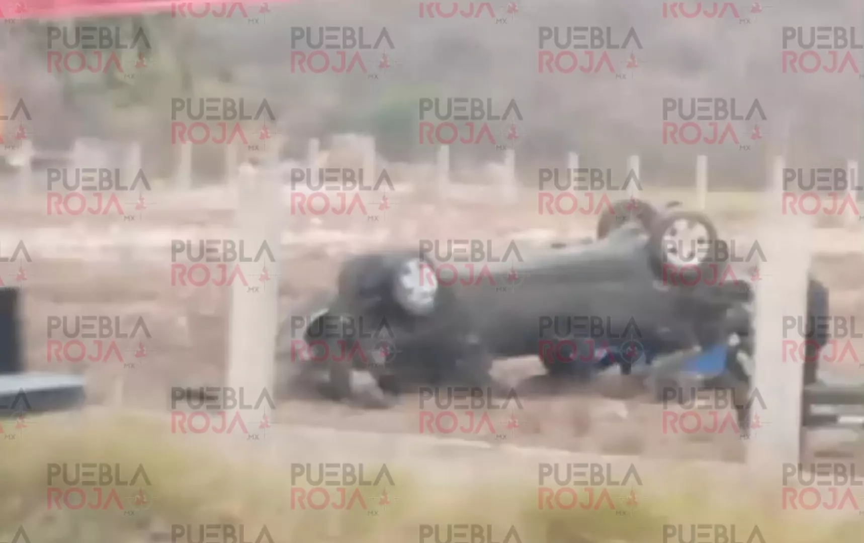 Regresaban de los gallos y la muerte los alcanzó: volcadura deja dos muertos en Izúcar