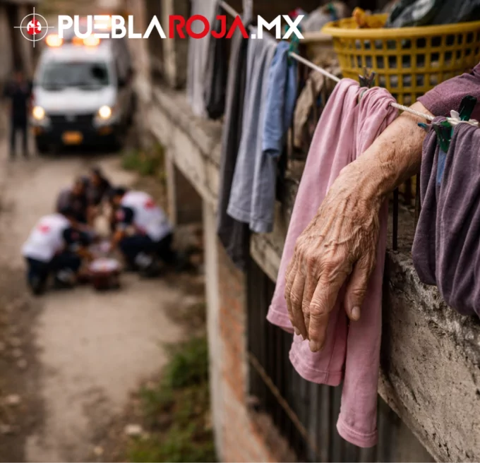 Abuelita muere al caer de segundo piso cuando tendía ropa en Cañada Morelos