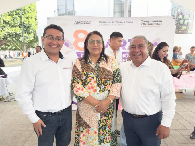 En Amozoc conmemoran el 8M con Feria Artesanal
