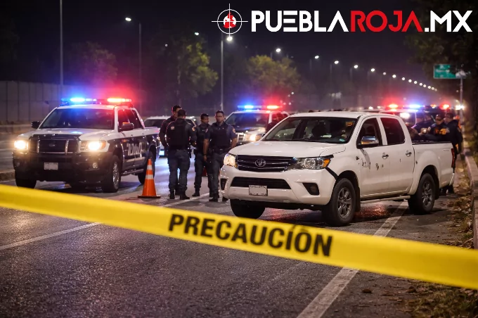 Lo rafaguean en Periférico: atacan a conductor y logra escapar en Cuautlancingo