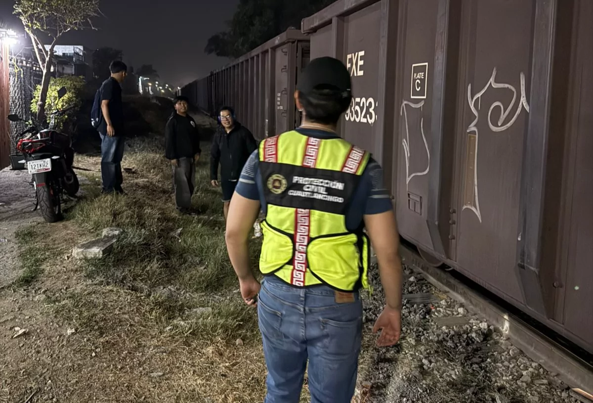 Dispositivo de la SSCCyPC por percance de tren de carga