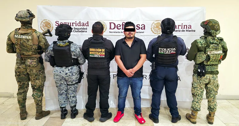 SSP detuvo a Everto N., integrante del CJNG en Puebla