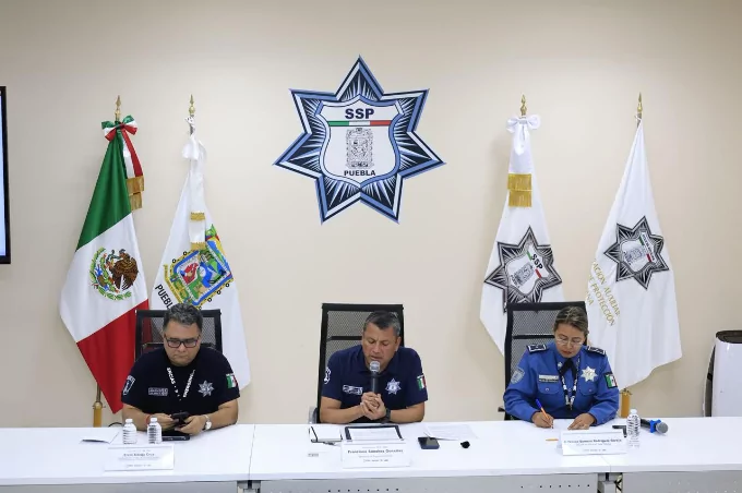 Con acciones interinstitucionales y operativos permanentes se fortalece la seguridad en Puebla