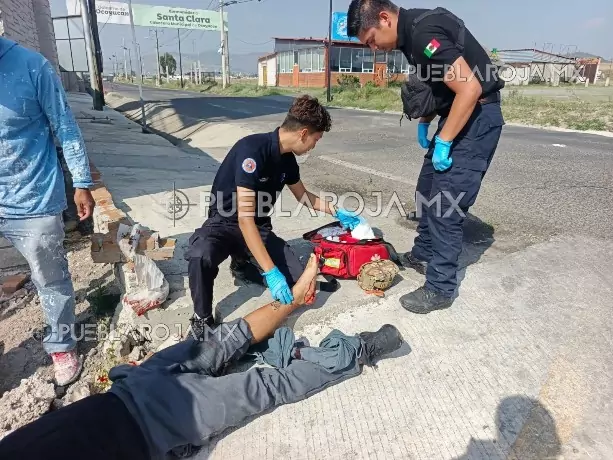 Conductor balea a ciclista tras discusión vial en Lomas de Angelópolis