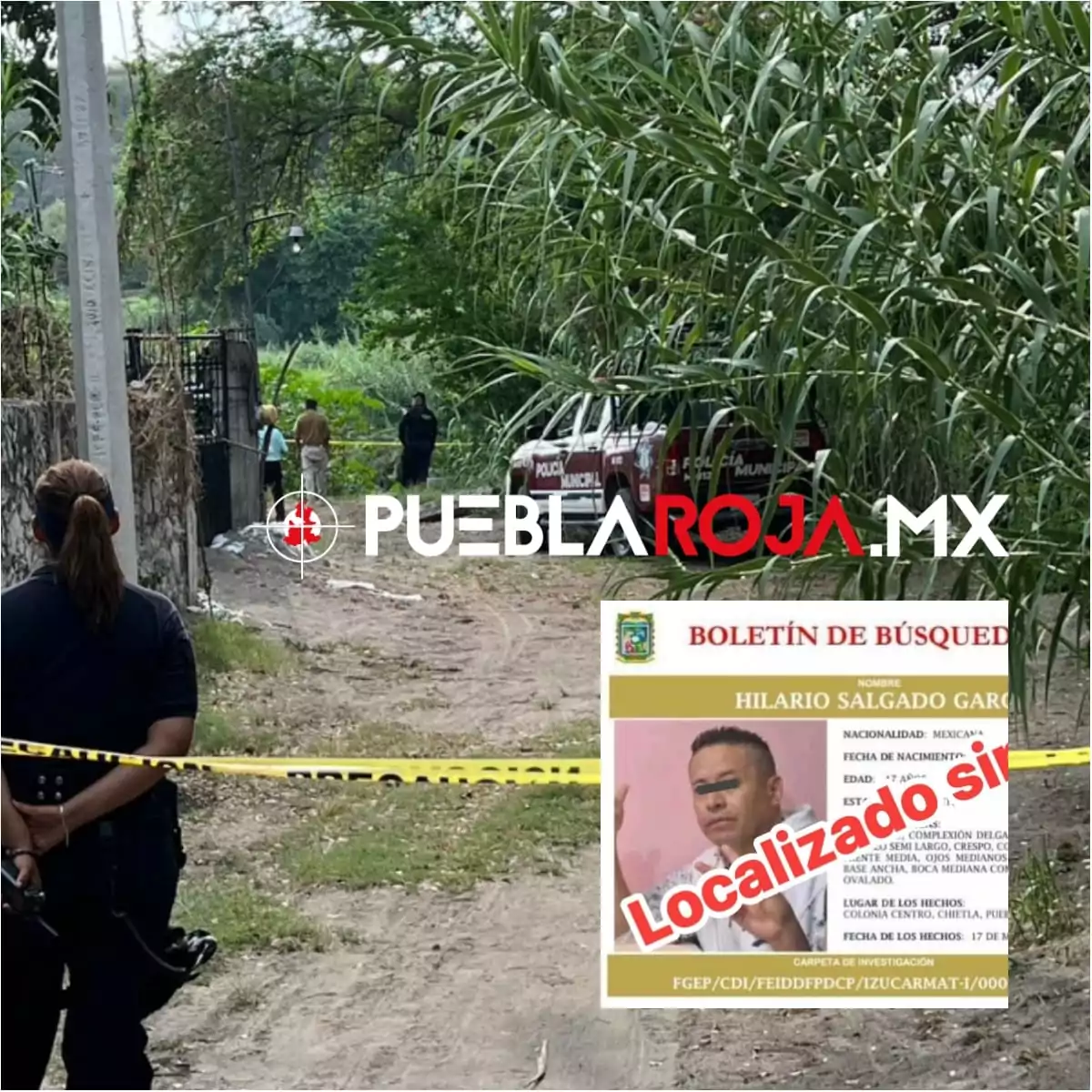 Identifican en Atzala a hombre que había desaparecido en Chietla