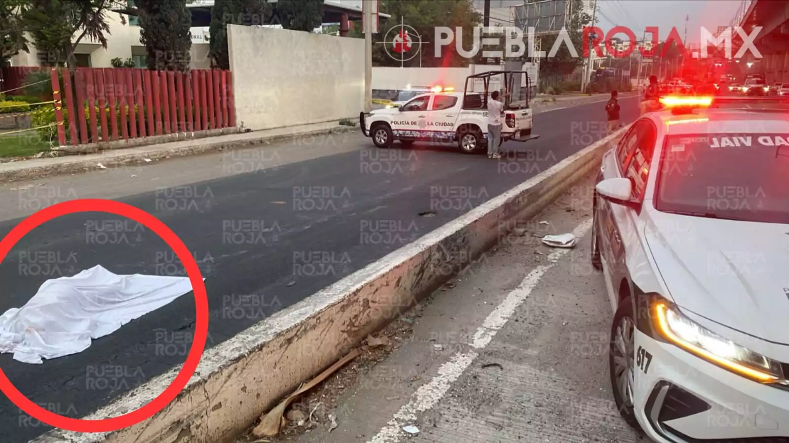 Tragedia en la México – Puebla: joven mujer muere tras derrape de motocicleta