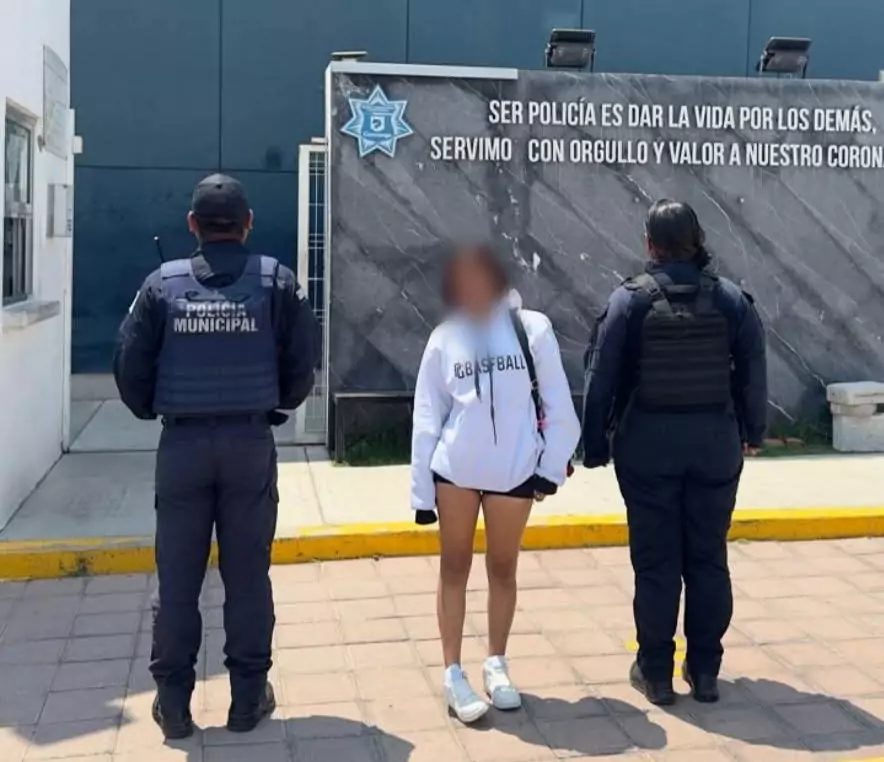 Policías de Coronango hallan a joven de 17 años reportada como desaparecida