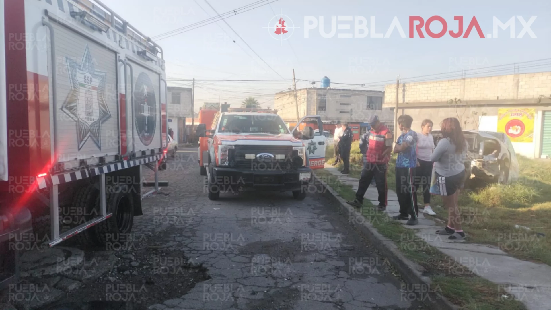 Explosión por acumulación de gas deja a pareja con quemaduras graves en Aparicio
