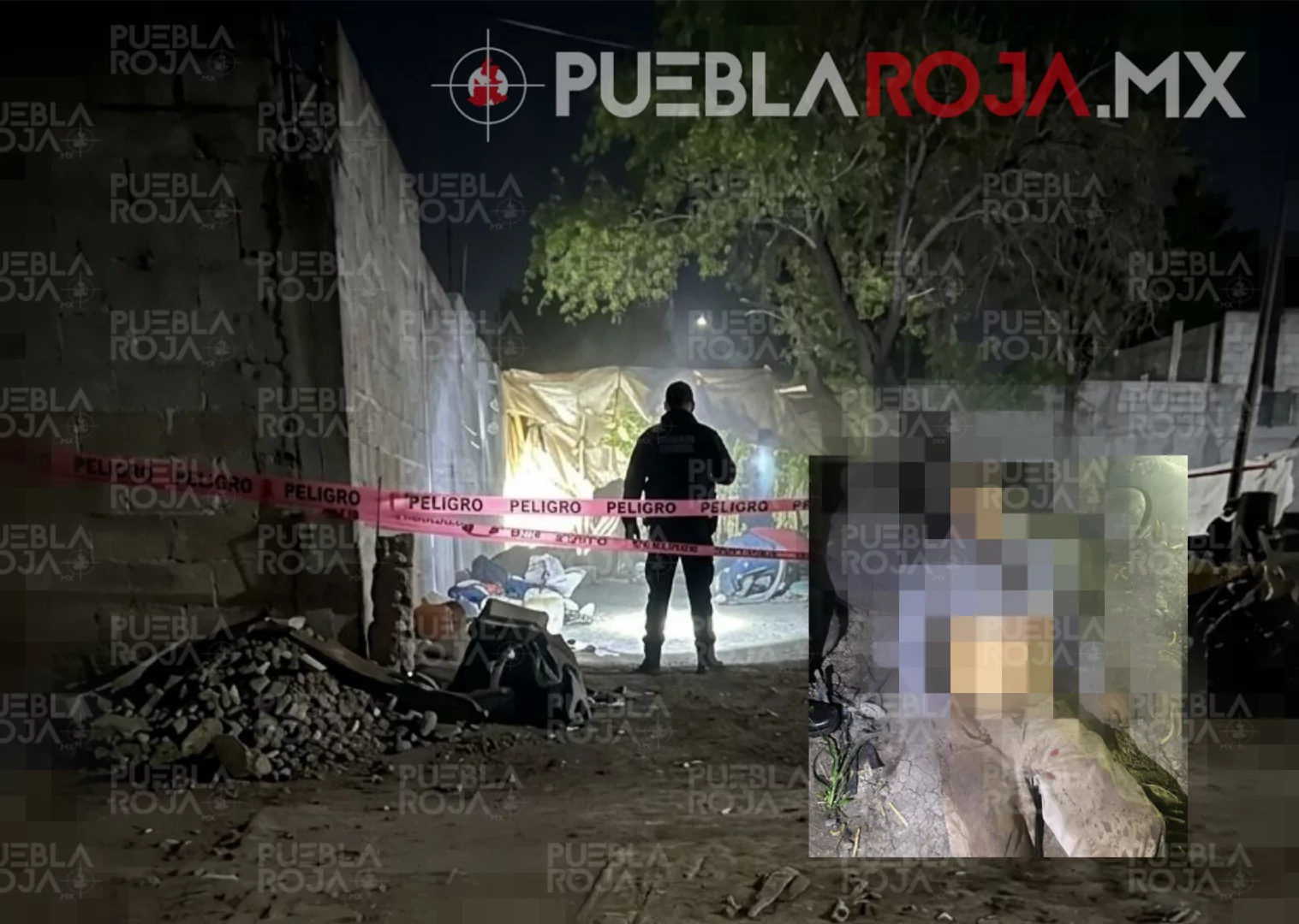 Ejecutan a “El Chiva” en Las Bocas, Izúcar de Matamoros; lo acribillan mientras cuidaba su siembra