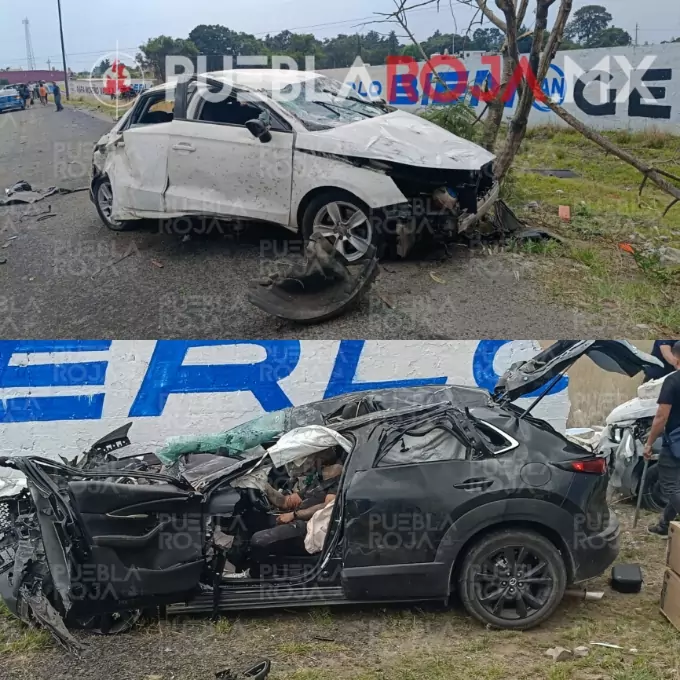Muere automovilista tras brutal carambola en Chachapa