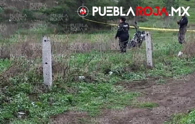 Hallan cadáver con impactos de bala en Chalchicomula